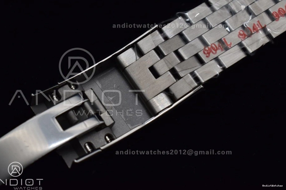 A SS Bracelet Steel Best 41 Dial Jubilee 904L 1:1 Datejust White Edition on Stick Supportive WF SS 649 0101